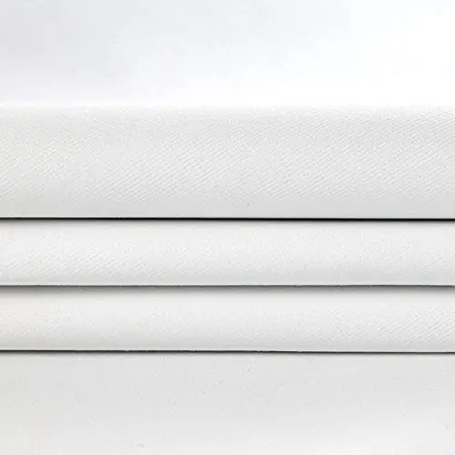 SEDONA DESIGNZ white blackout drapery lining fabric showing heavyweight texture