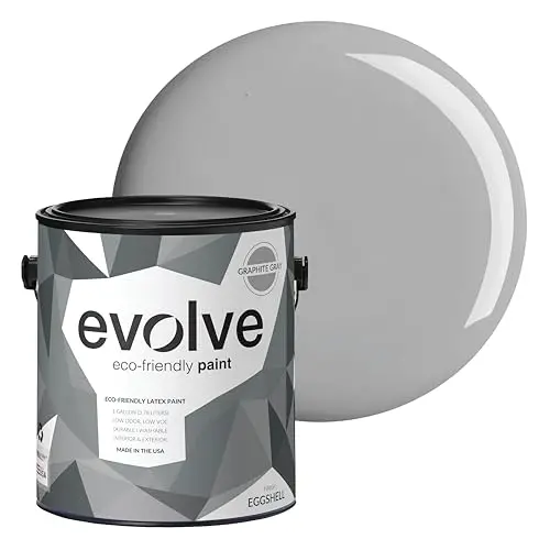 EVOLVE Graphite Gray eggshell interior paint can
