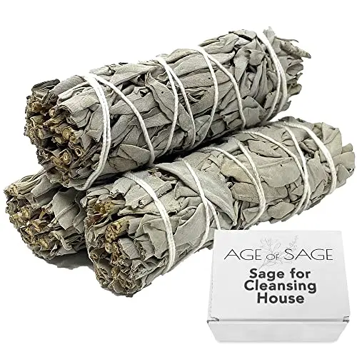 Affordable 3-pack white sage for purification