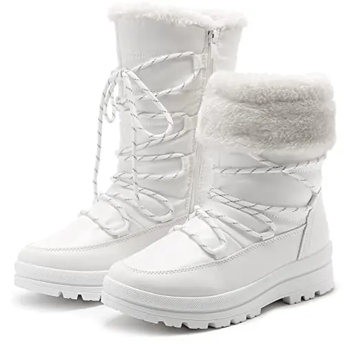Fur Lined Winter Mid Calf Boot