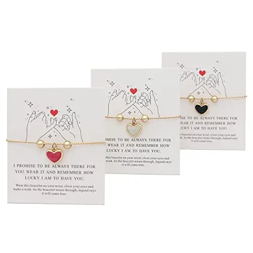 14K Gold Heart Matching Set with Gift Packaging