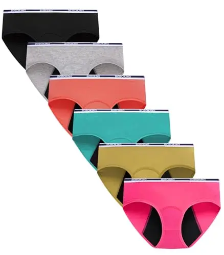 Breathable Briefs for Girls & Young Women