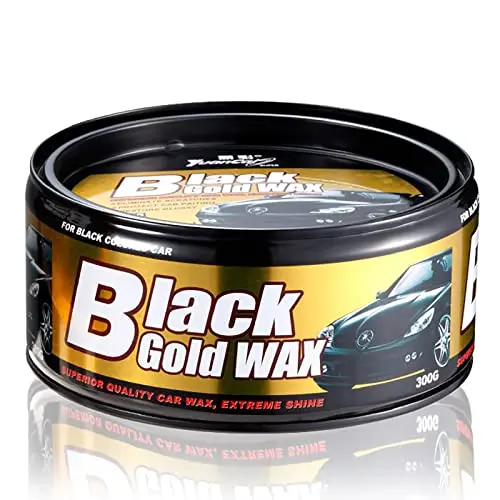 Black Gold Car Wax with applicator pad