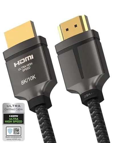 Certified 48Gbps Ultra High Speed, 6.5ft