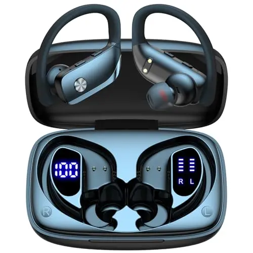 48hr Battery, Sports Earhooks, LED Power Case