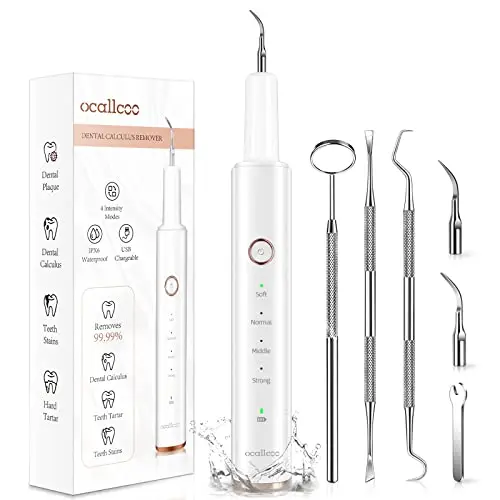 4-Mode Rechargeable Plaque Remover Kit