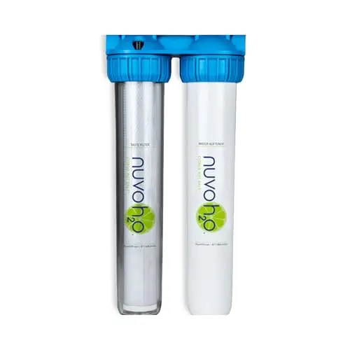 NuvoH2O 2-stage salt-free water filter and softener system