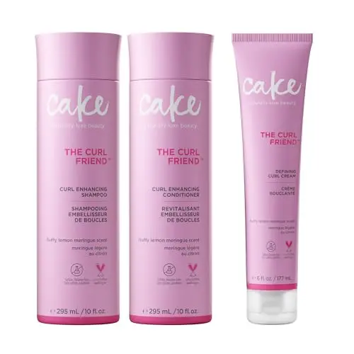 Shampoo, Conditioner & Curl Cream