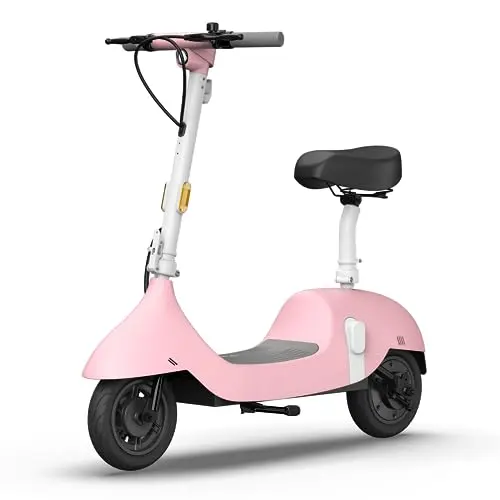 Retro-Style Seated Scooter, 25 Miles