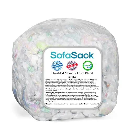 Memory Foam Filling, 30lbs