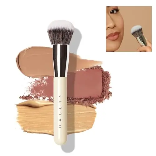 Vegan, sustainable wood, soft bristles, blending precision