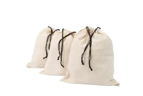 Eco-Friendly Cotton Drawstring Bags