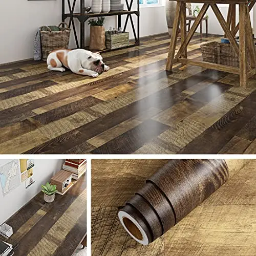 Easy Peel & Stick Laminate Look