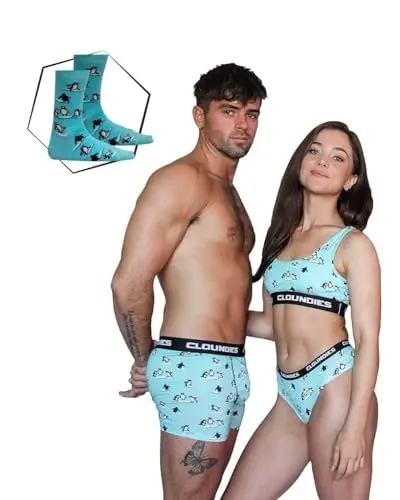 Penguin Print with Bonus Socks