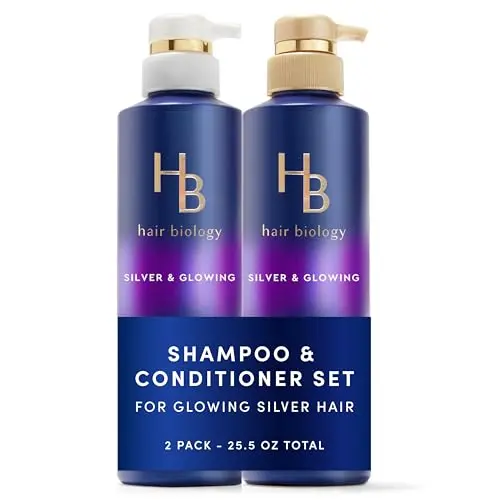 Biotin-Infused for Gray Hair, Anti-Brassiness, 2-Pack