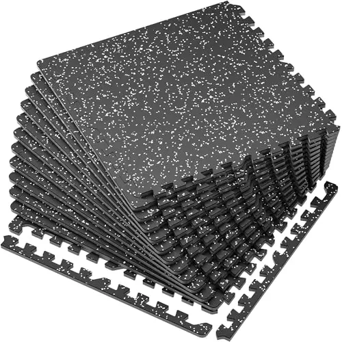 12pc Dual-Layer Foam/Rubber, 48 sq ft