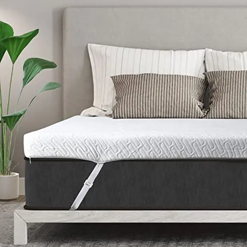 Bamboo cover, 3" gel foam, Queen size