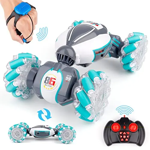 RC Stunt Car with Hand/Gesture Control & Off-road Capabilities