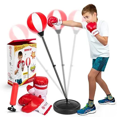 Adjustable Stand Toy, 34-44' (Red White)