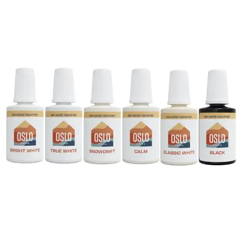 Oslo Home multi-pack touch-up paint bottles with brushes