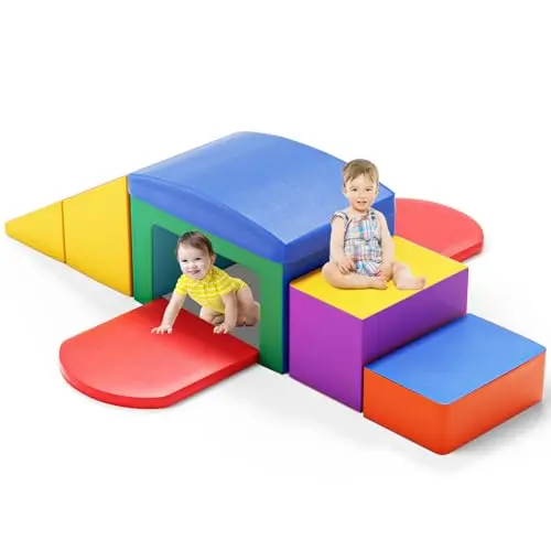 6-Piece Colorful Soft Play Area Set
