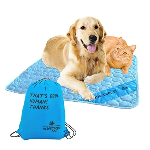 Self-cooling, machine-washable, includes storage bag