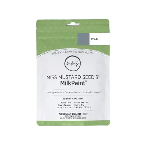 Miss Mustard Seed's milk paint powder for brick