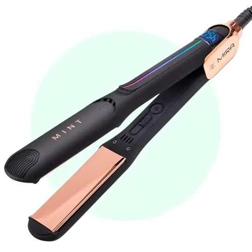 Premium Fast-Heating Curling & Straightening Iron