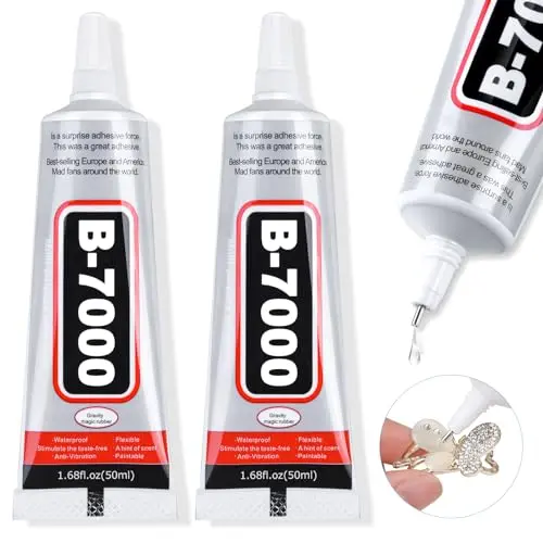 Cruzix B-7000 Super Adhesive glue tubes with precision tips