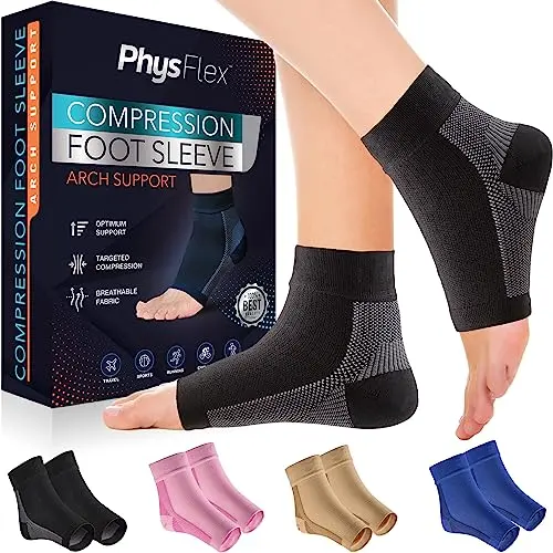 Compression Socks for Plantar Fasciitis & Heel Support