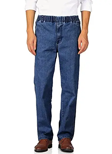 Loose Fit, Pull-On Elastic Waistband