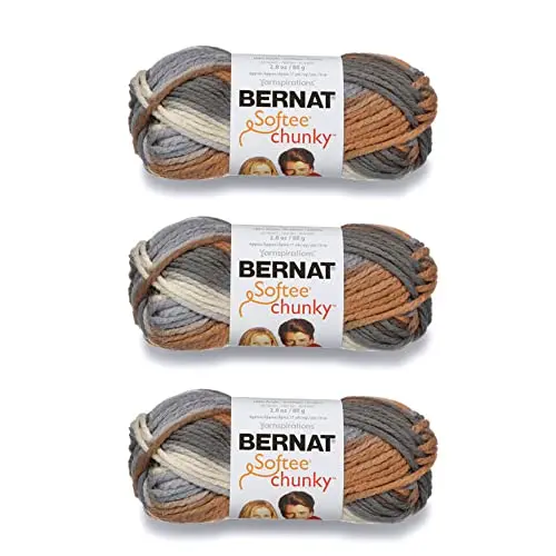 Bernat Softee Chunky Yarn in Stillness color
