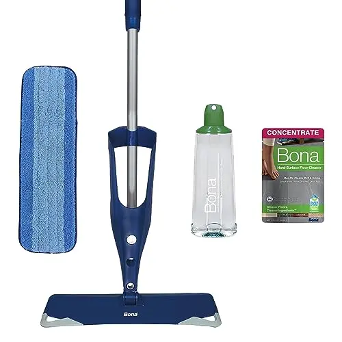Bona Multi-Surface Floor Premium Spray Mop with microfiber pad