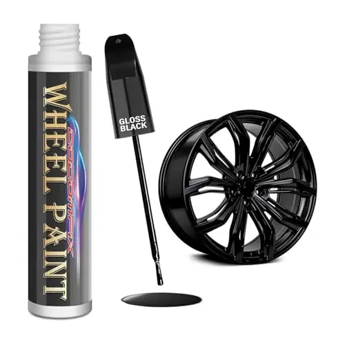 cocomfix gloss black rim touch up paint pen for scratches