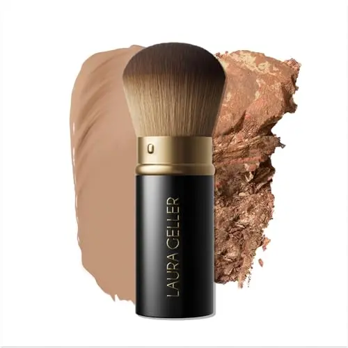 Retractable Travel-Ready Foundation Brush