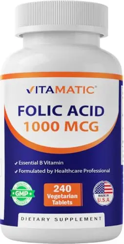 High-potency vegetarian folic acid