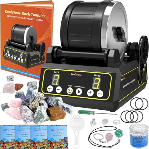 2.5lb Capacity, Adjustable Timer/Speed, Noise Cancelling