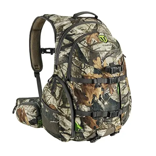 Waterproof Camo, 35L, Ergonomic, Bow/Rifle Compatible