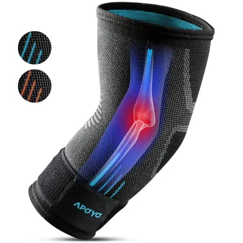 Compression Sleeve with Adjustable Strap