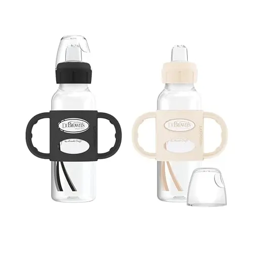 8 oz, Silicone Spout & Handles, Leak Proof