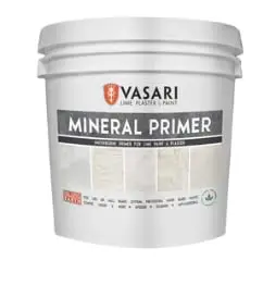 VASARI lime plaster and paint mineral primer made from natural materials