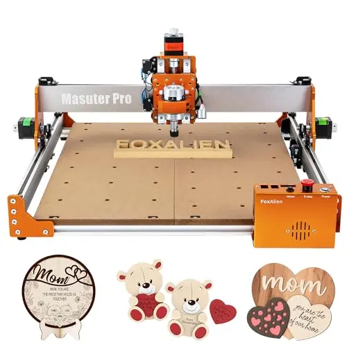 Upgraded All-Metal 3-Axis Router for Hobby and Light Production