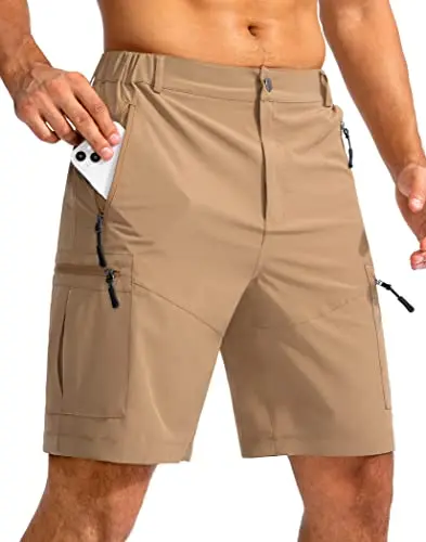 Lightweight, 5 Zippered Pockets, UPF 50+