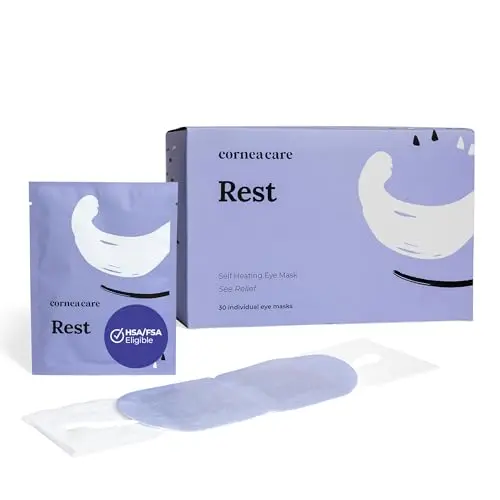 Self-Heating Eye Mask for Fast Relief