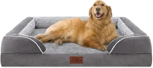 Waterproof 4" Egg-Crate Foam with Bolstered Sides