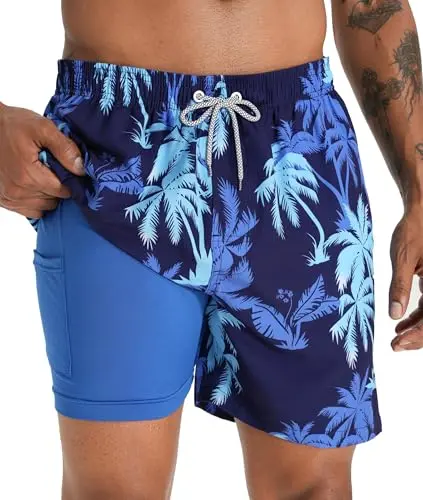 Performance Swim Shorts w/ Compression Liner