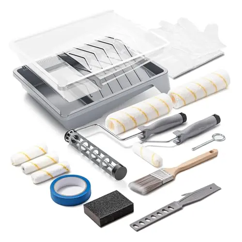 Rust-Oleum concrete interior wall paint in charcoal color quart can