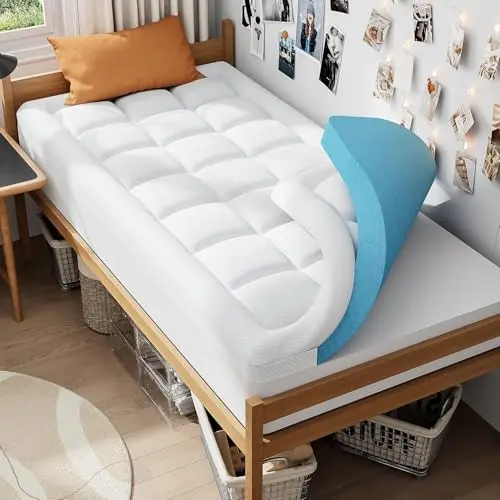 3" Hybrid: Memory Foam + Pillow Top