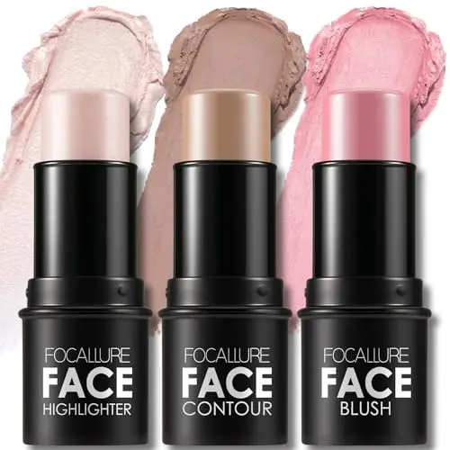 Highlighter, Bronzer & Blush Trio (Fair)