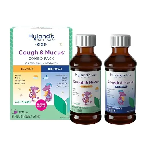 Natural Kids Day & Night Mucus Relief Syrup